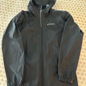 Kids Columbia Rain Jacket, size L (14-16)- worn once.